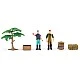 Horse farm with horses and accessories, 25 pieces Age: 3+ Number of pieces: 25