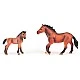 Horse farm with horses and accessories, 25 pieces Age: 3+ Number of pieces: 25