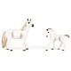 Horse farm with horses and accessories, 25 pieces Age: 3+ Number of pieces: 25