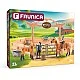 Riding school with horses and accessories, 23 pieces Age: 3+ Number of pieces: 23