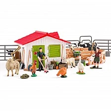 Farm with animals and accessories, 48 pieces Age: 3+ Number of pieces: