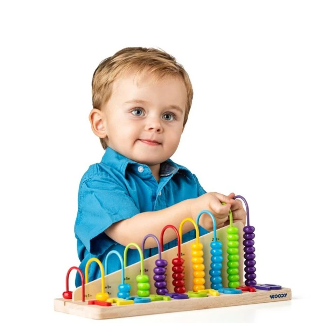 Mathematical abacus with numbers and signs Age: 3+