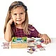 Set of 6 wooden puzzles Murray the Cat Age: 2+