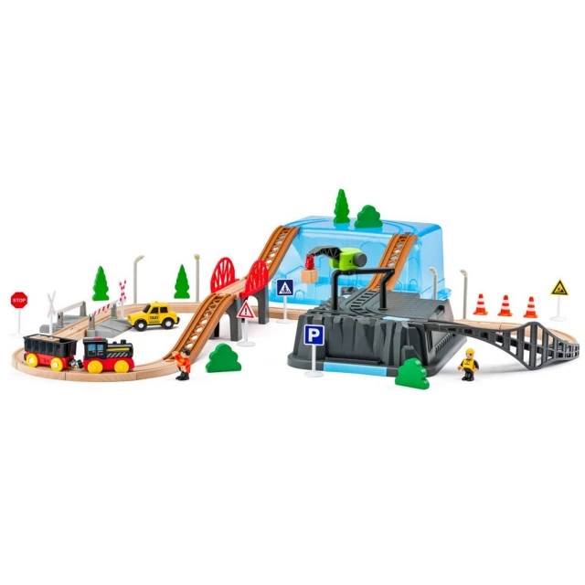 Electric train set with accessories Miners, 63 pieces Age: 2+ Number of pieces: 63