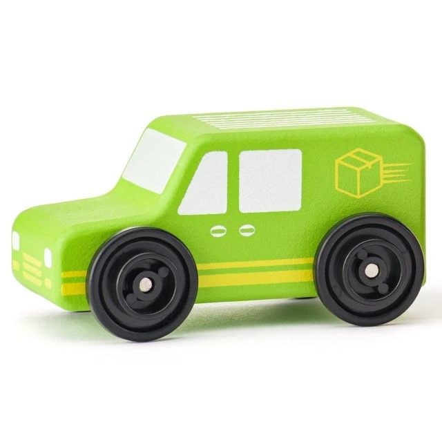 Wooden car set Professional, 6 pieces Age: 1+