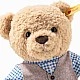 Ben Teddy bear in Bavarian costume Размер: 30 см
Клас: Friends