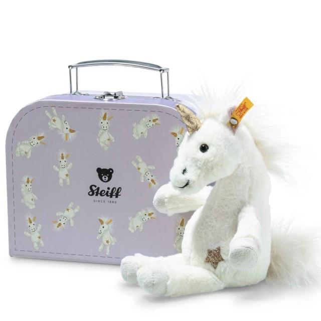 Unica dangling unicorn in suitcase Размер: 20 см
Клас: Friends