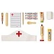 Wooden doctor's set in a metal case Age: 2+