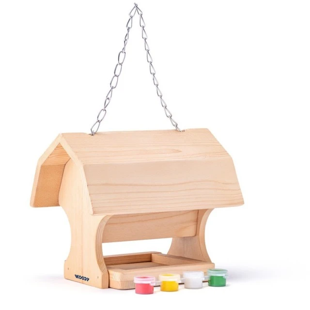 Colour your own bird house Age 3+