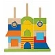 Wooden house Rainbow Age: 3+ Number of pieces: 27