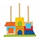 Wooden house Rainbow Age: 3+ Number of pieces: 27