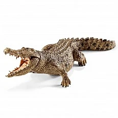 Crocodile Figurine, Schleich Age: 3+ Size: 6.9x5.1x18 cm