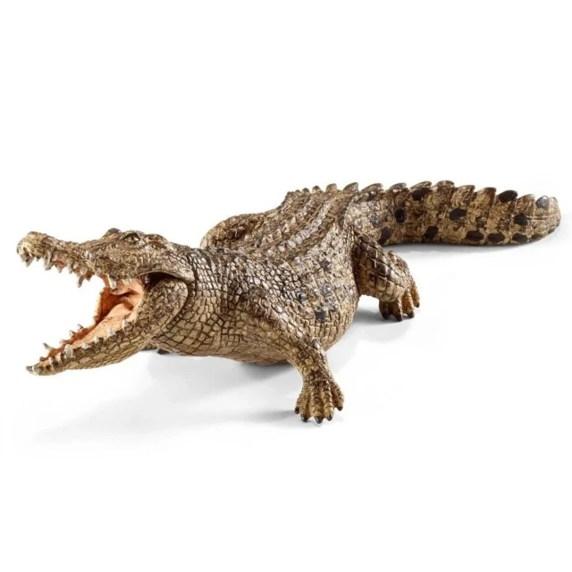 Crocodile Figurine, Schleich Age: 3+ Size: 6.9x5.1x18 cm