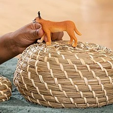 Caracal figurine, Schleich Age: 3+ Size: 11x6x2.5cm