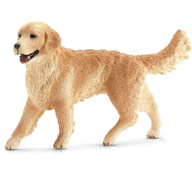 Golden Retriever Dog Figurine, Schleich Age: 3+ Size: 7.6x2x5.1 cm