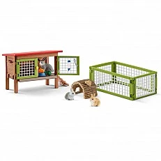 Комплект Заешка къщичка, Schleich Възраст: 3+
Размер: 24.3х19х8.2 см