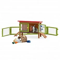 Комплект Заешка къщичка, Schleich Възраст: 3+
Размер: 24.3х19х8.2 см