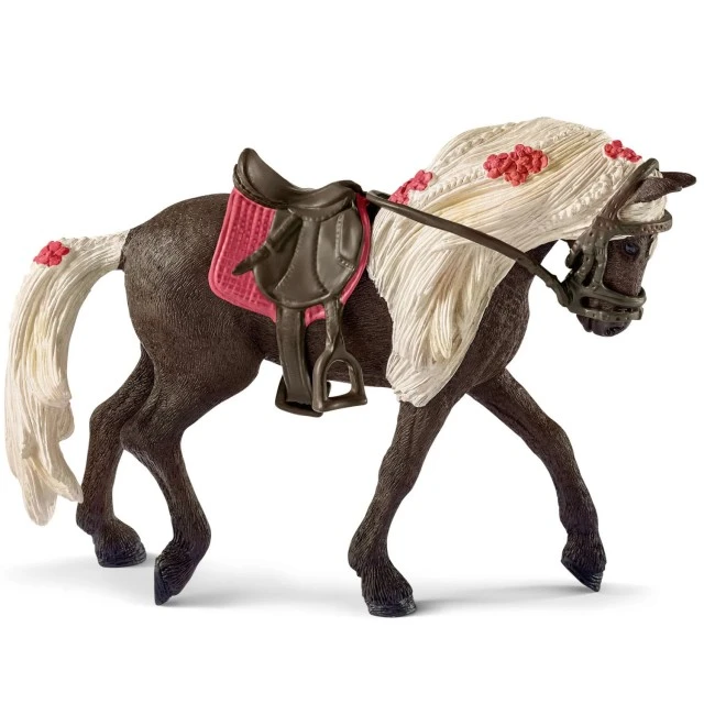 Rocky Mountain Mare Set at a Riding Competition, Schleich Age: 3+ Size: 15x18x7.9 cm