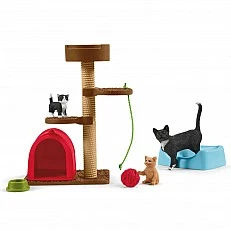 Комплект Време за игра с котенцата, Schleich Възраст: 3+