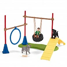 Комплект Дресировка на кученца, Schleich Възраст: 3+