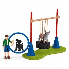 Комплект Дресировка на кученца, Schleich Възраст: 3+