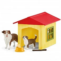 Комплект Къщата на кученцата, Schleich Възраст: 3+
