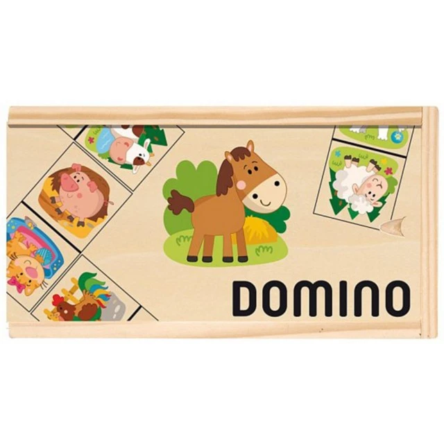 Детско домино, Животните от фермата Възраст: 3+