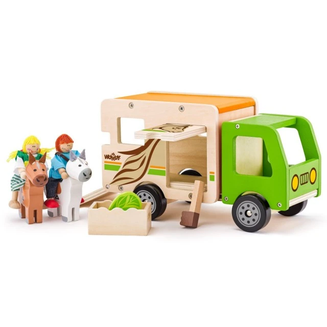 Wooden horse truck Age:2+