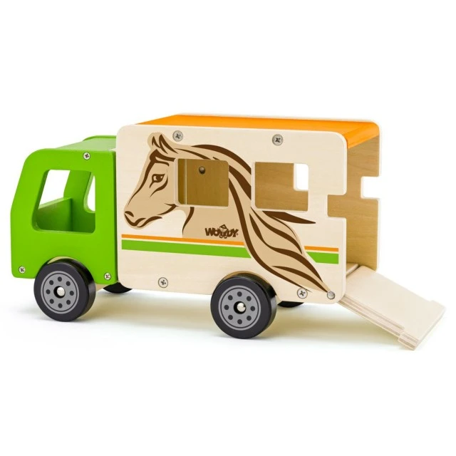 Wooden horse truck Age:2+