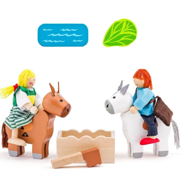 Wooden horse truck Age:2+