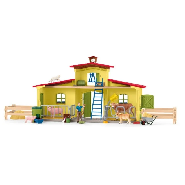 Комплект Голямата ферма, Schleich Възраст: 3+
Брой части: 92