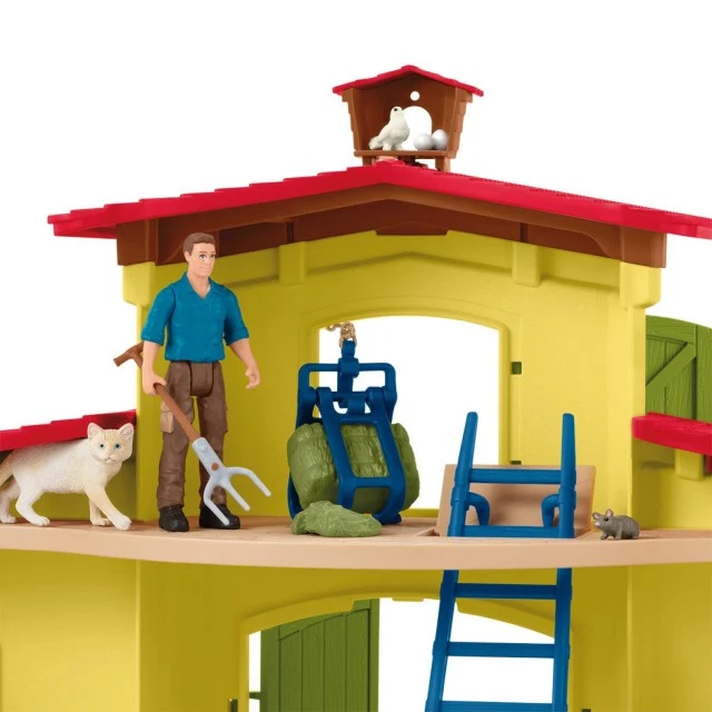 Комплект Голямата ферма, Schleich Възраст: 3+
Брой части: 92