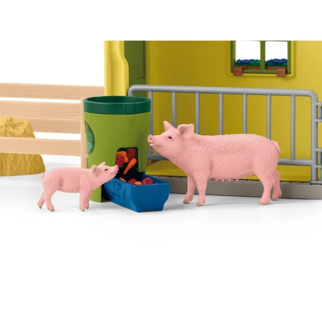 Комплект Голямата ферма, Schleich Възраст: 3+
Брой части: 92