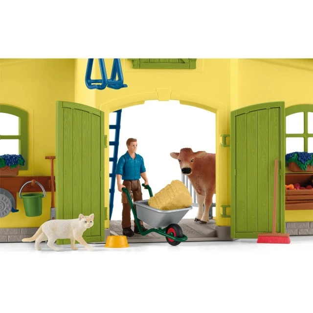 Комплект Голямата ферма, Schleich Възраст: 3+
Брой части: 92