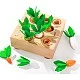 Дървена игра-сортер Морковчета Възраст: 2+