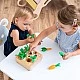 Дървена игра-сортер Морковчета Възраст: 2+