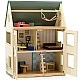 Дървена къща за кукли с мебели Swedish Design
Възраст: 2+
Размер: 45x26x61 см