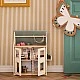 Дървена къща за кукли с мебели Swedish Design
Възраст: 2+
Размер: 45x26x61 см