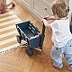 Дървена количка за кукли с дълга дръжка Swedish Design
Възраст: 2+
Размер: 45х22.5х52 см