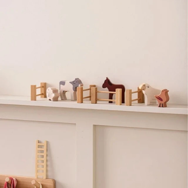 Farm Animals Set Swedish Design Age: 1+ Size: 33.5x19x20 cm