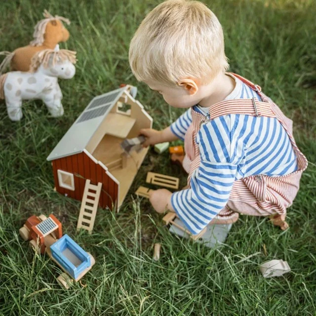 Farm Animals Set Swedish Design Age: 1+ Size: 33.5x19x20 cm