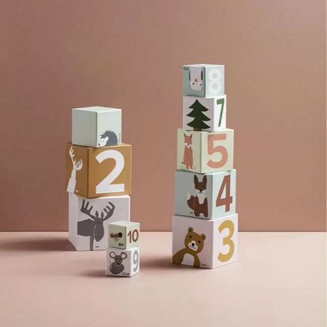 Кула от кубчета 1 до 10 Swedish Design
Възраст: 1+