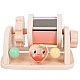 Wooden sensory carousel Age: 1+ Size: 18x11.5x12.5 cm