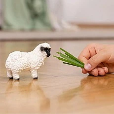 Black-nosed Sheep Figurine, Schleich Age: 3+ Size: 9x2x6 cm