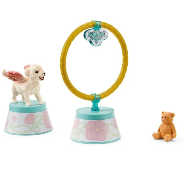 Комплект Обучение на крилати лъвчета, Schleich Възраст: 3+
Брой части: 10 броя