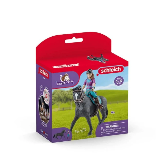 Комплект Конна езда Лиса и Сторм, Schleich Възраст: 3+
Брой части: 10