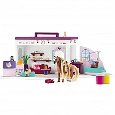 Комплект Салон за красота за домашни любимци, Schleich Възраст: 3+
Брой части: 66