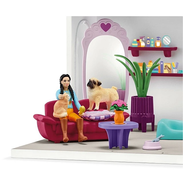 Комплект Салон за красота за домашни любимци, Schleich Възраст: 3+
Брой части: 66