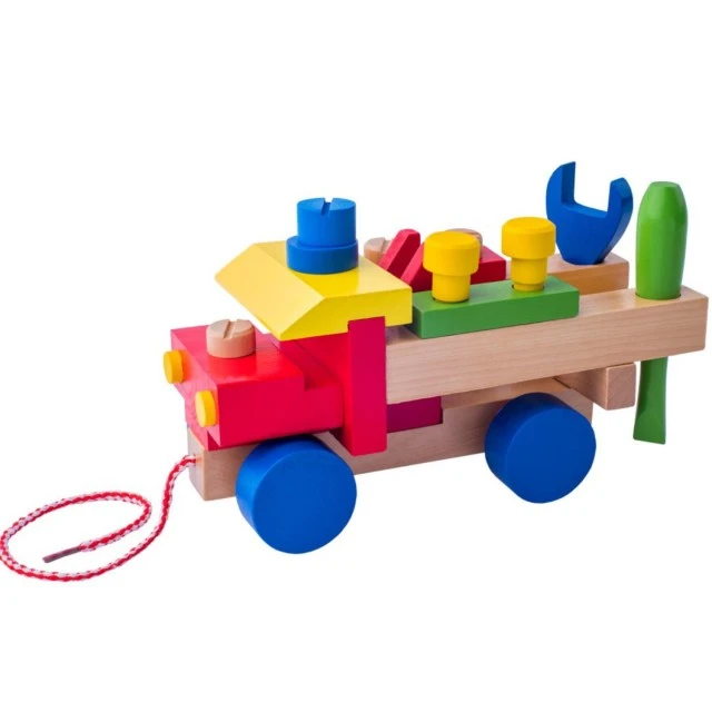 Wooden construction set Truck Age: 2+ Number of parts: 16