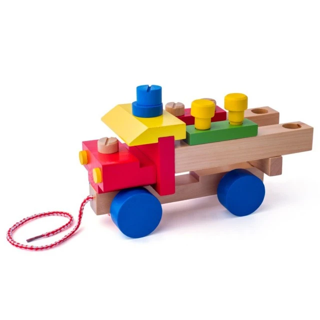 Wooden construction set Truck Age: 2+ Number of parts: 16